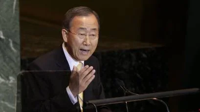 Ban Ki-moon gör blixtbesök i Uppsala.