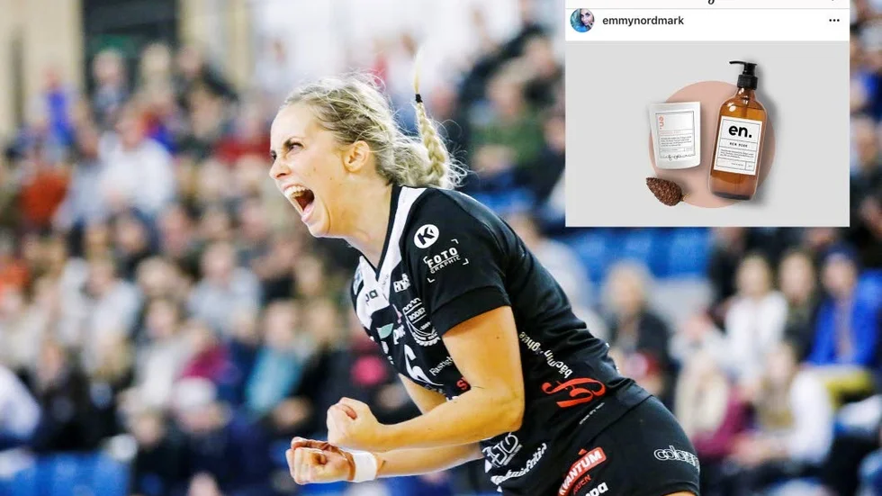 Ny karriär. Emmy Nordmark blir företagare vid sidan om handbollskarriären när hon lanserar ett eget varumärke lagom till jul.