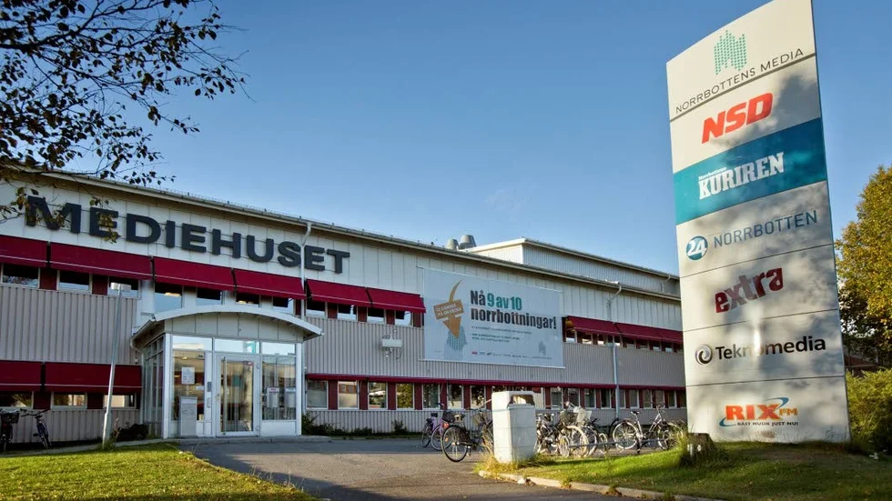 Mediehuset i Luleå.