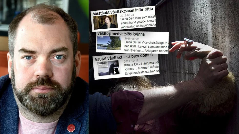 "Sexualbrotten har inte lyfts fram som de förtjänar, inte förrän metoo-debatten", säger Fredrik Lundh Sammeli angående den omdiskuterade SVT-kartläggningen av våldtäktsdömda utländska män.