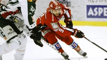 Mattias Guter i aktion för Almtuna.