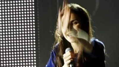 Laleh på scen på P3 Guld galan.