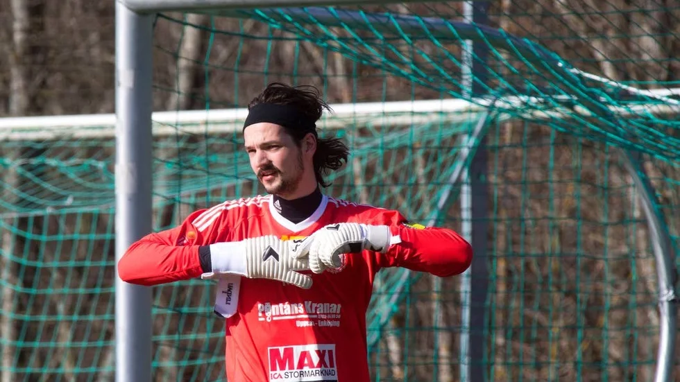 Optimistisk. Nye målvakten Joakim Lindau tror på sitt lag.