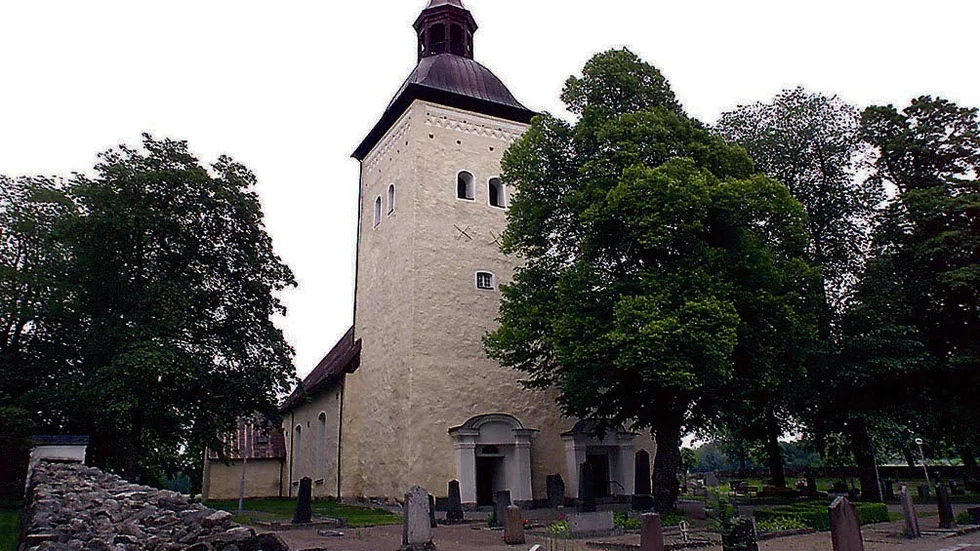 Kör. Tillinge kyrkokör med vänner Kent-låtar i Tillinge kyrka den 22 april.