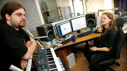 Johan Althoff är producent och Gustaf Grefberg kompositör för musiken till Starbreezes spel.