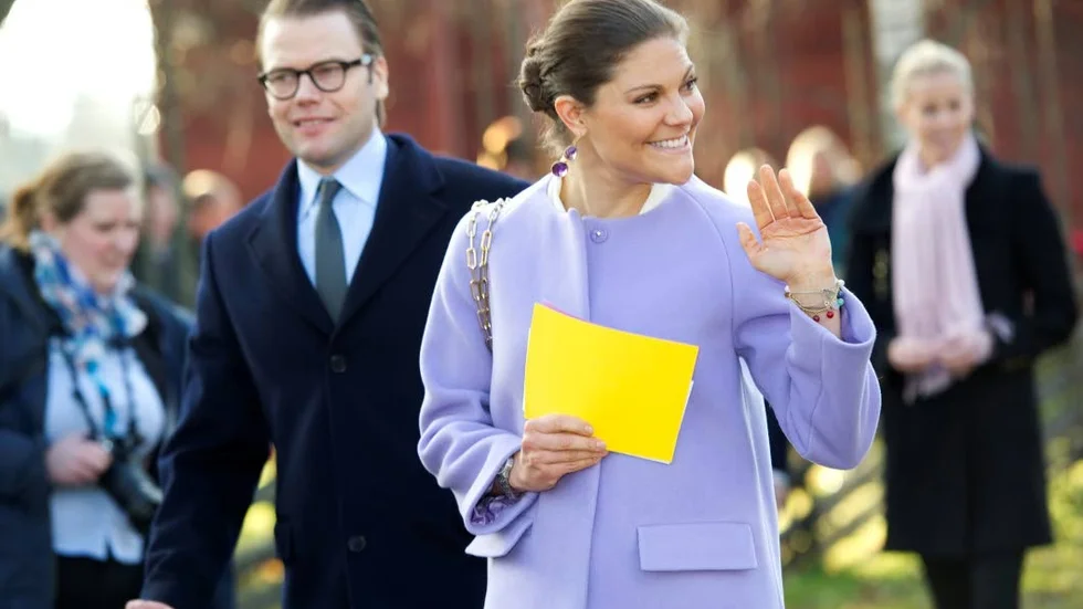 Daniel och kronprinsessan Victoria.