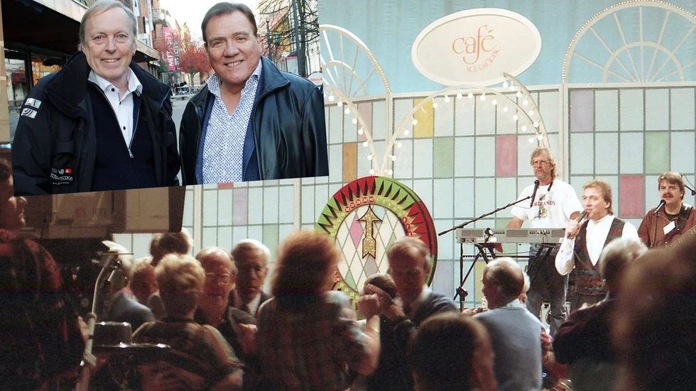 Ragnar Dahlberg och Christer Sjögren hade en trogen tv-publik under 80-talet i "Café Norrköping". Nu turnerar de ihop på Vikingarnas avskedsturné.