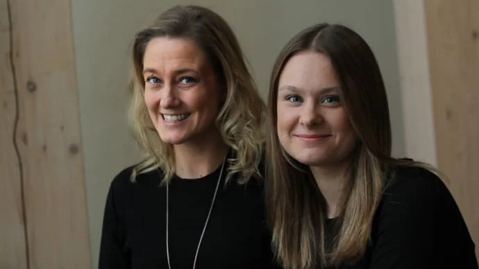 Petra Umaerus och Tilda Tullnér förstärker Ung Företagsamhet Västerbotten. 