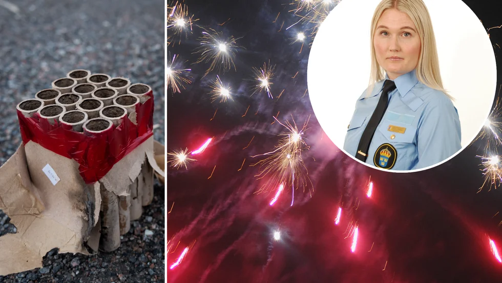 En fullspäckad nyårsnatt för polisen, men ingen utöver det vanliga menar Angelica Israelsson Silfver.