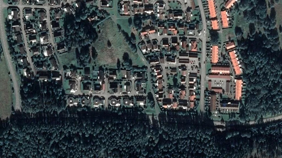 Området kring Lärksångsvägen 5