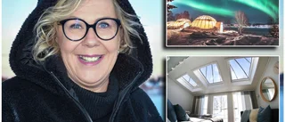 Livsverket slogs i spillror - då reste sig Maarit Lindvall och satsar för fullt: "Jag är så stolt över mina igloor"