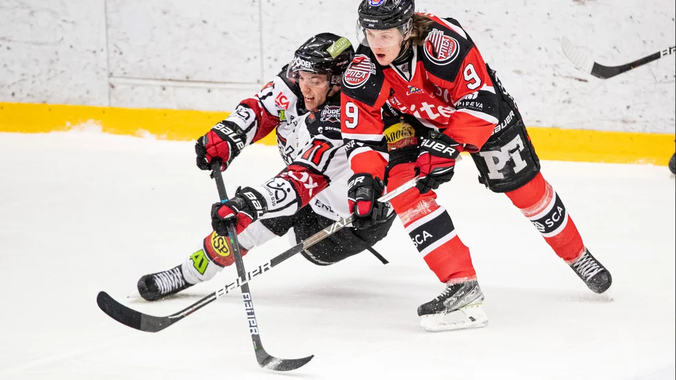 Petter Mäkitalo och hans Piteå Hockey spelar träningsmatch borta mot Boden onsdag kväll. (Arkivbild)