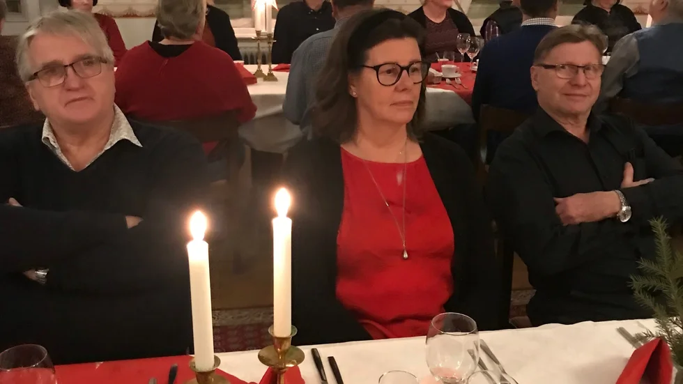 Från vänster: Leif ”Liffen" Larsson, Eva Eriksson och Paul Drugge. 