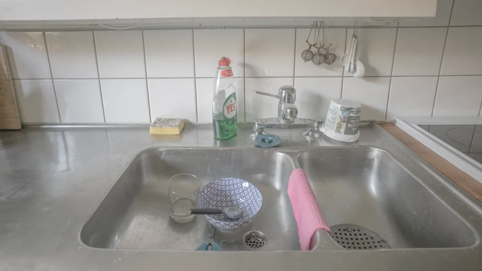 Ingen bra plats för en operation. Arkivbild.