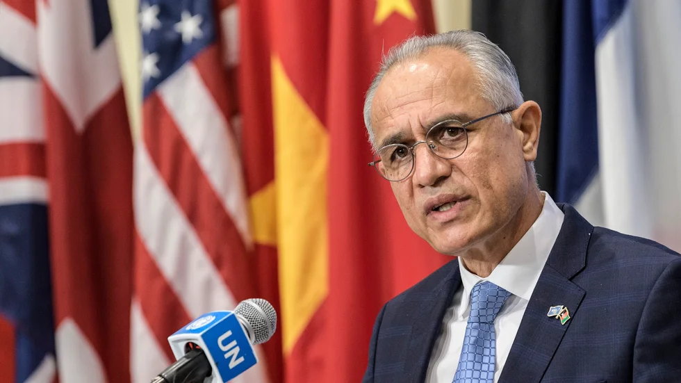 Ghulam Isaczai, Afghanistans tidigare FN-ambassadör. Arkivbild.