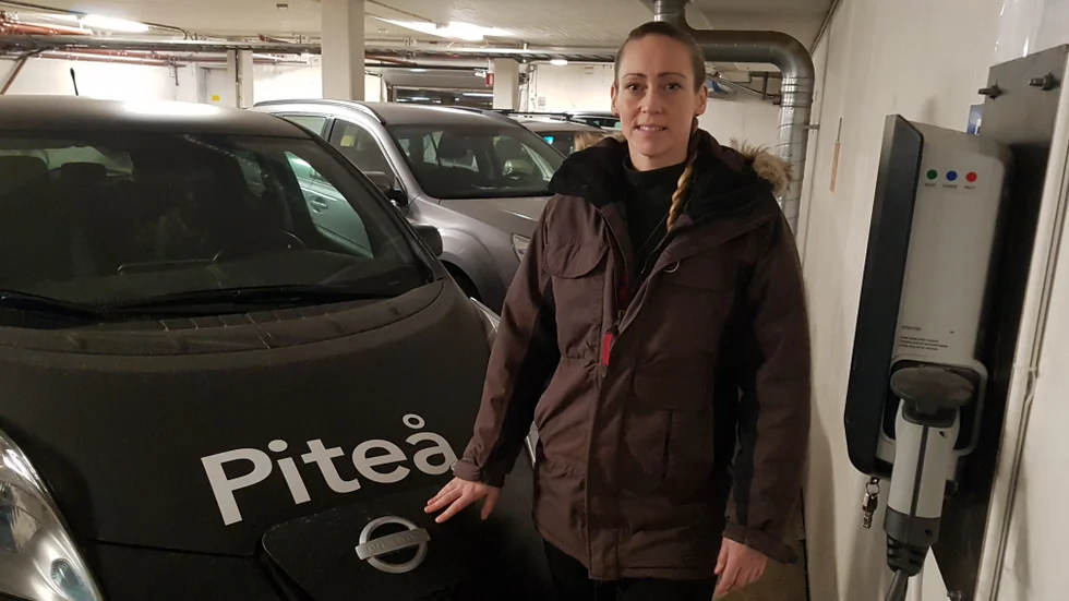 "I kommunens strategi ligger det att sträva mot minskade utsläpp från transporter," säger Maria Widman, samhällsutvecklare i hållbarhet vid kommunens samhällsbyggnadskontor.