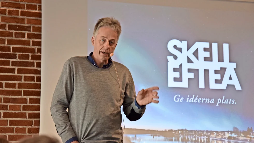 Stort intresse. Skellefteå kommuns planeringschef Lars Hedqvist ser ett stort behov av industritomter framöver. Foto: Lars Andersson
