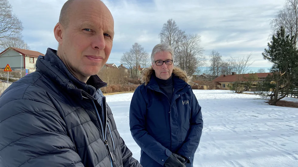 Stefan Holgersson och Per Engstrand är två av initiativtagarna till Ytterområdespartiet