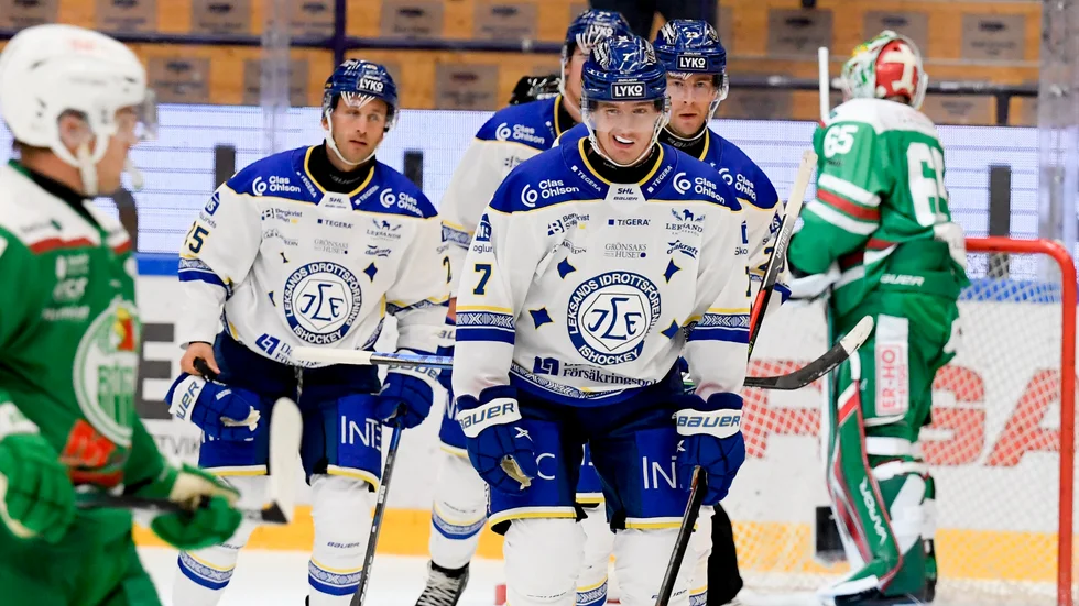 Tidigare Leksandsbacken Ben Thomas är klar för spel i Växjö. Arkivbild.