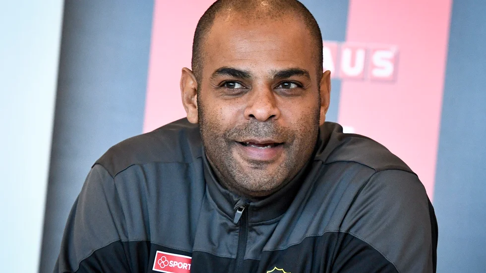 TVSK-tränaren Pascal Simpson.