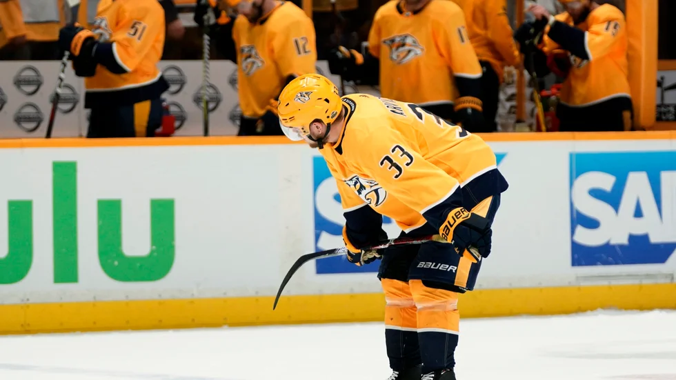 Viktor Arvidsson deppar.