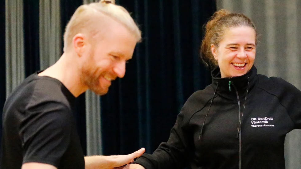 Richard Landqvist och Therese Jonsson kommer för första gången att tävla i SM-sammanhang.