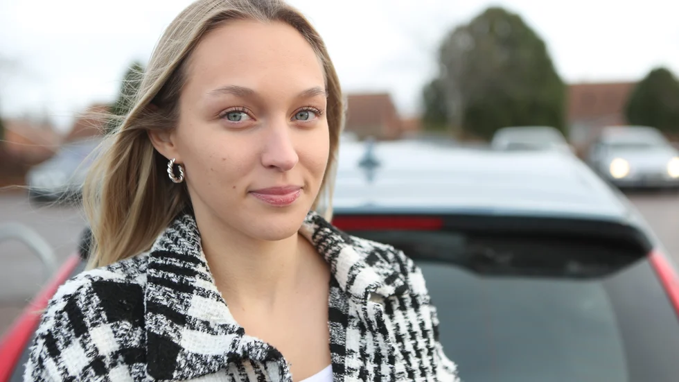 Alexandra Hellqvist studerar på turistprogrammet och drömmen efter studierna är kanske att flytta utomlands. 