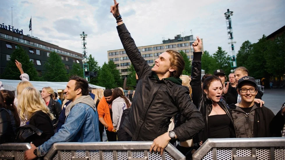 Arkivbild. Fullt ös på Stadsfesten.
