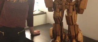 Vann tävlingen — med en pepparkaksrobot
