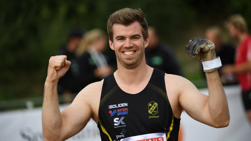 Skellefteå AIK:s Mattias Lindberg är svensk mästare för första gången.
