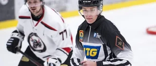 Veronica, 36, har dömt hockey i både VM och OS