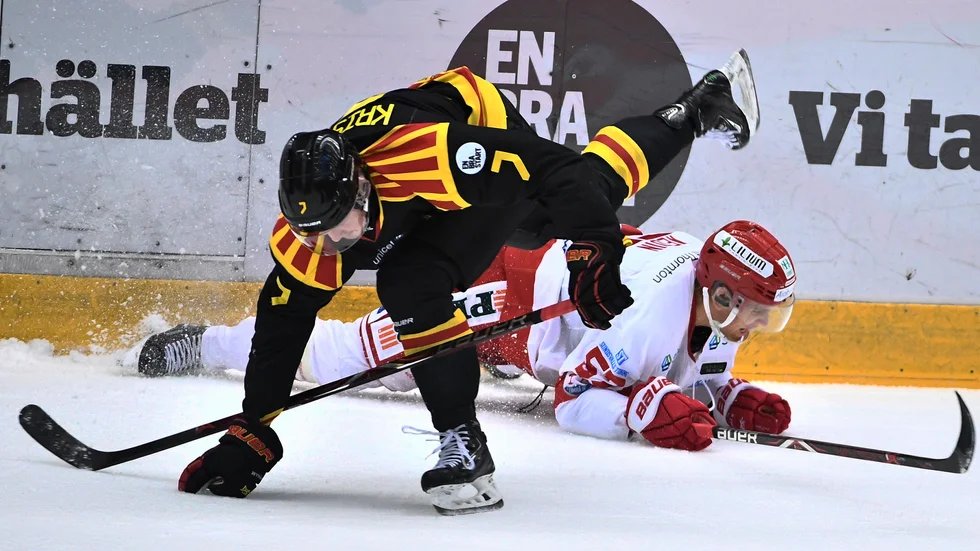 Danny Kristo spelade för Brynäs i tio matcher hösten 2018.