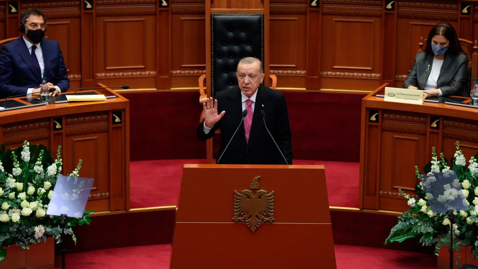 Turkiets president Recep Tayyip Erdogan. Arkivbild.