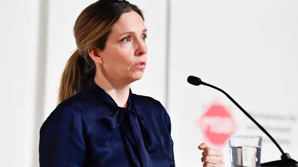 Sara Byfors, biträdande avdelningschef på Folkhälsomyndigheten, är en av deltagarna i torsdagens pressträff.