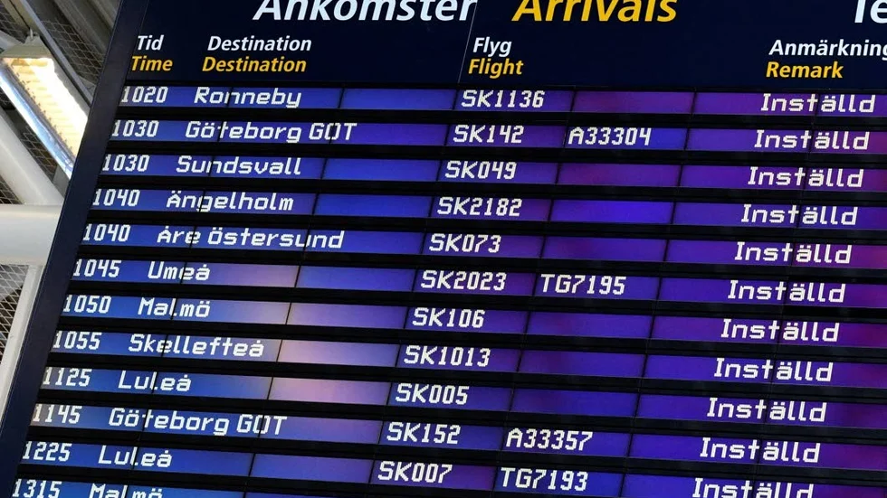Inställt.