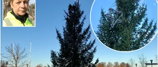 Stormen Gyda tyckte det var tjugondag Knut – i helgen: "Julgranen gick av"