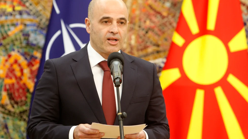 Socialdemokraten Dimitar Kovacevski har utsetts till ny premiärminister i Nordmakedonien. Arkivbild