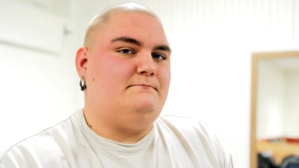Skadedrabbad. Styrkelyftaren Johnas Karlsson är motiverad att komma tillbaka.