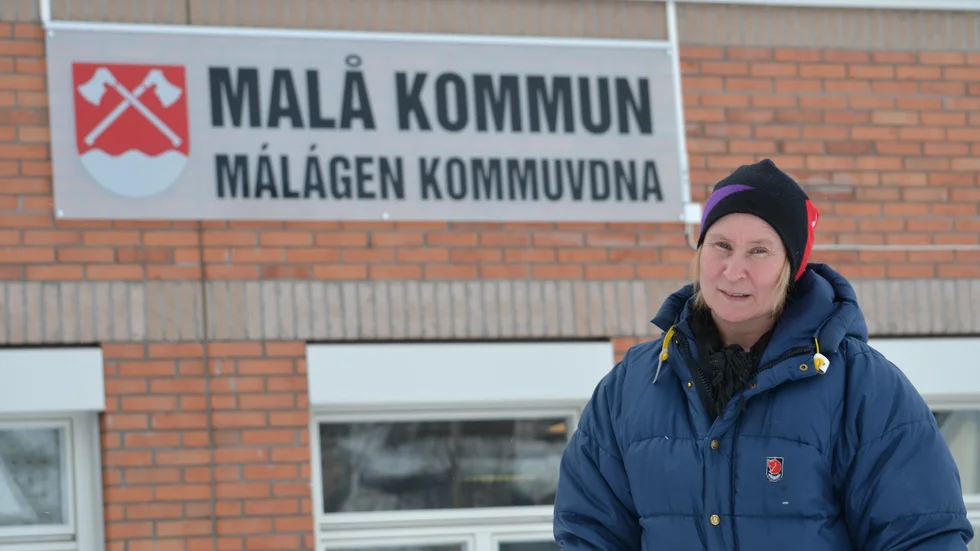 Ulrika Renström, samisk handläggare i Malå Foto: Britta Stenberg.