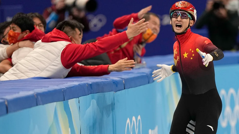 Wu Dajing firade med laget när han och
