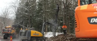 Snart färdigsprängt på 35:an • Nytt långt vägarbete nästa vinter