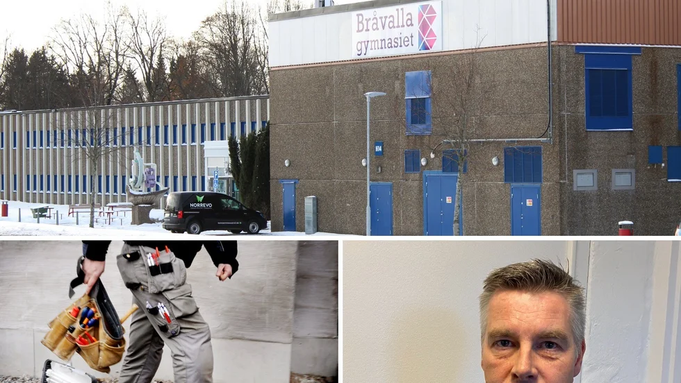 Jan Malmberg från Byggföretagen är rädd för att kompetensförsörjningen för hans bransch är i fara. "Jag tycker att man borde kunna använda resurserna på Bråvallagymnasiet mer för yrkesutbildning för vuxna", säger han.