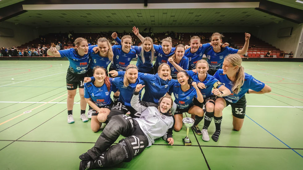 Där satt den! Öjebyn IBF tog DM-guld i innebandy efter finalseger mot IBK Luleå med 4-3