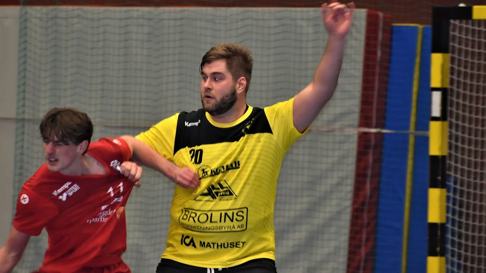 Hultsfreds Joel Ahnstedt satte tio mål i derbyt. 