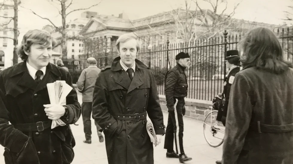 Kurt Mälarstedt och Sven Strömberg i Washington DC.