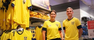 Sportbutiken inför EM-premiären • "Det märks att många är taggade nu"