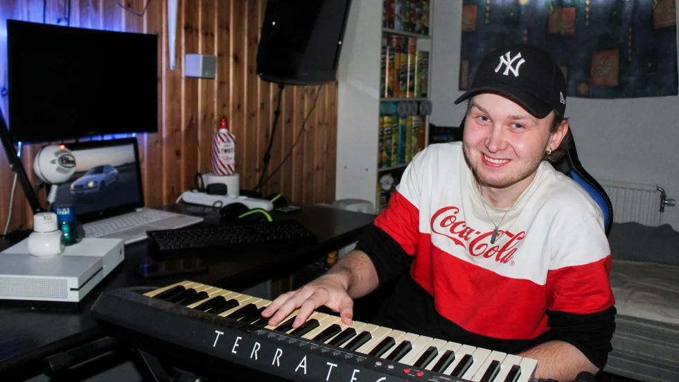 Melvin Lindqvist från Borensberg är artist inom musikgenren epadunk och kallar sig då DVNK1 (uttalas dunket). "Jag håller på fortfarande med musik på fritiden så mycket som jag kan. Och jag planerar på att göra lite mer låtar 2024", säger han nu.
Arkivbild.
