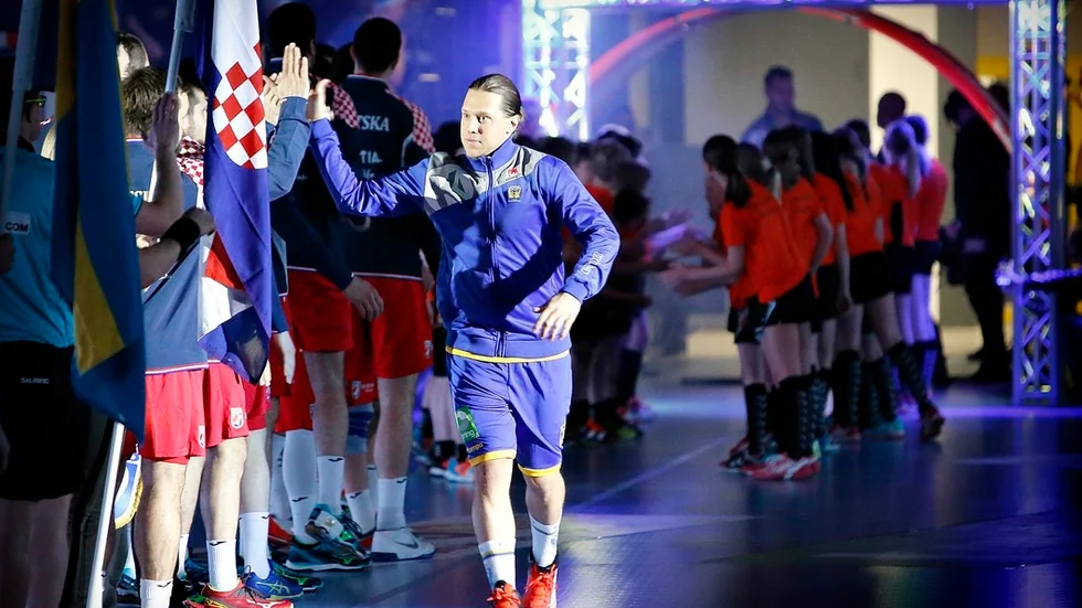 Mattias Zachrissons nio mål bidrog starkt till att Füchse Berlin vann EHF-cupen. Arkivfoto: Mikael Andersson