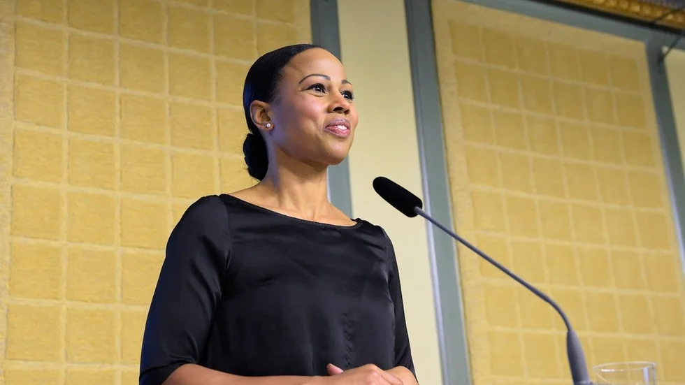 Alice Bah Kuhnke (MP) kommer till Katrineholm.
