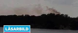 Skogsbrand vid Kungsbergs Gård på Fogdö